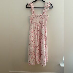 Hill House Ellie Nap Dress Rose Botanical Large